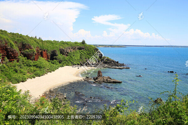 火山巖海岸線