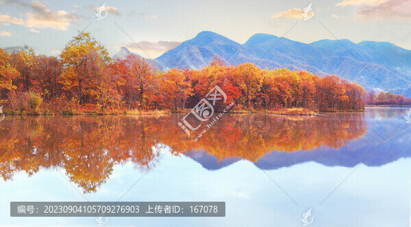 湖光山色