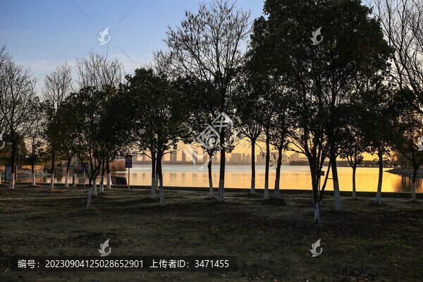 冬季昆承湖