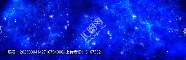 夢幻藍(lán)色星空