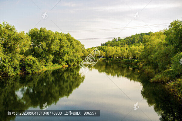 森林湖泊
