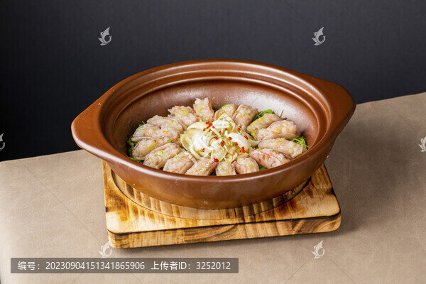 蝦膠釀蓮尖
