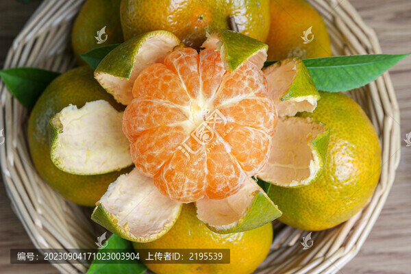 新鮮蜜桔