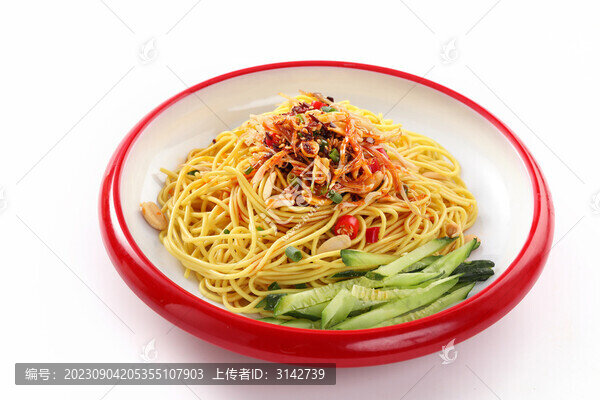 雞絲涼面