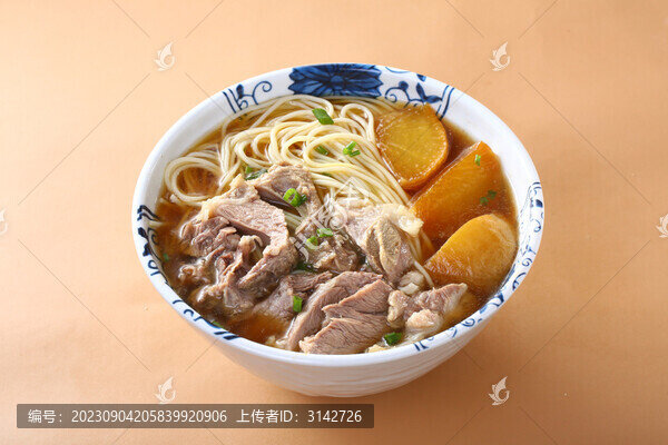 夾骨肉粉干
