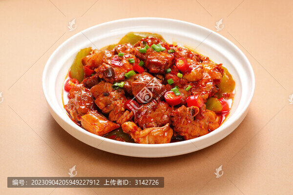 辣炒雞肉