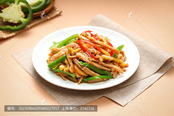 青椒榨菜肉絲