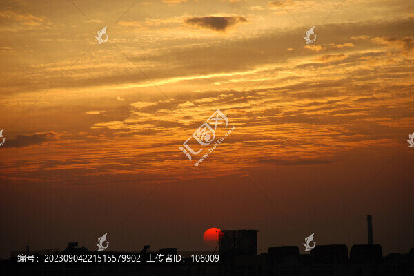 夕陽西下