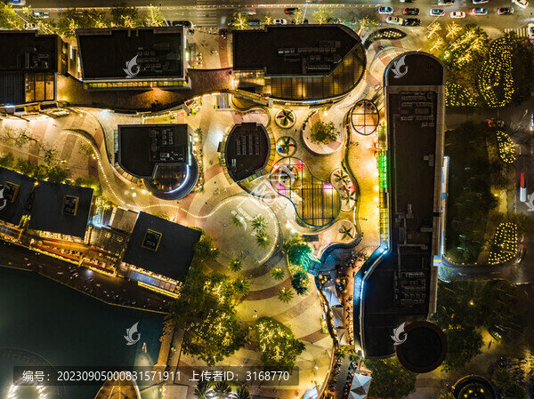 海上世界廣場夜景