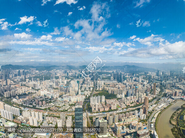 深圳市福田區(qū)全貌