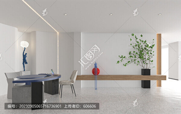 藝術(shù)空間墻布壁畫背景場景圖
