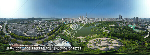 云龍公園全景