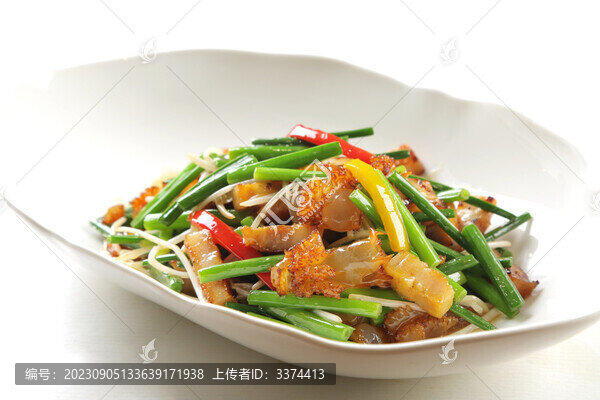 肉絲炒蟄皮