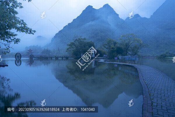 靖西鵝泉風光