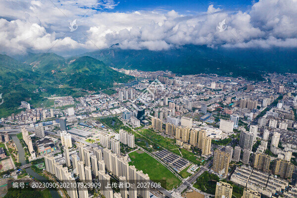 樂(lè)清城市風(fēng)光航拍