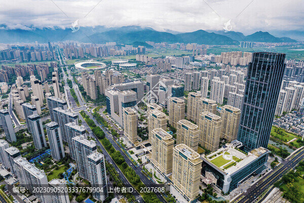 航拍樂清城市風(fēng)光