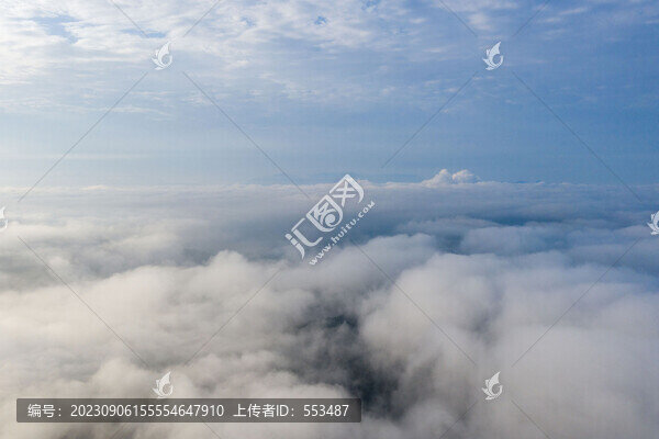 藍天白云