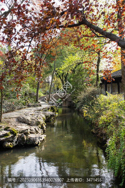 拙政園秋景