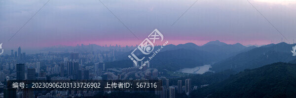 深圳全景圖