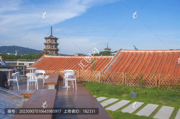 泉州古城天臺風景
