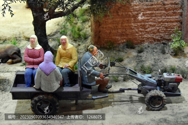 寧夏博物館泥人泥塑