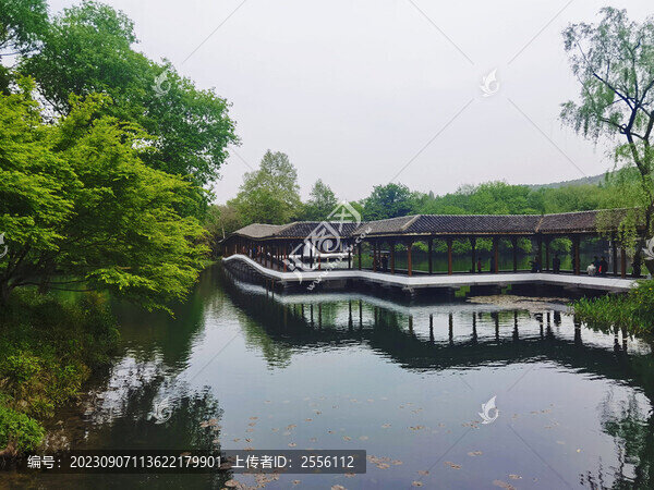 杭州煙雨西湖景區(qū)湖景