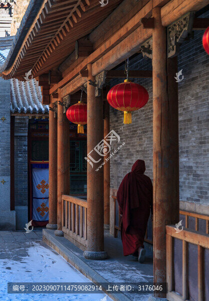 五臺山廣仁寺修行