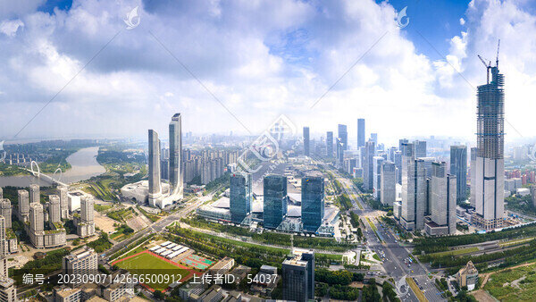 南京河西CBD地標(biāo)建筑群