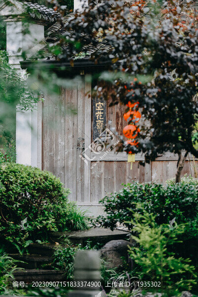 長壽寺禪意國風(fēng)寺廟