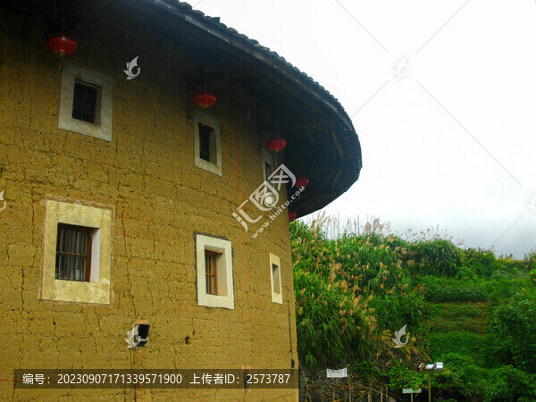 福建土樓外立面