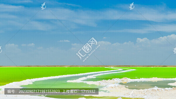 察爾汗鹽湖