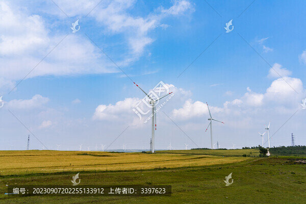 旅游欣張家口草原天路的風光