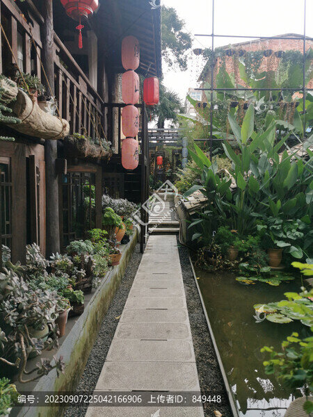 鄉(xiāng)村民宿庭院