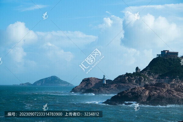 臺州大陳島之海上燈塔