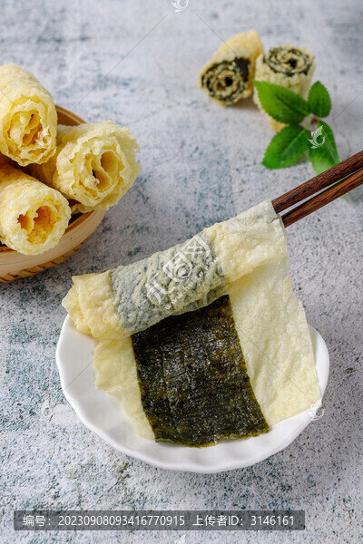 海苔響鈴卷特寫