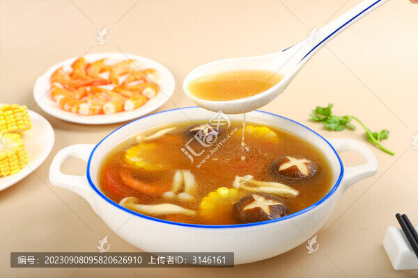 菌菇湯菌菇三鮮湯羹