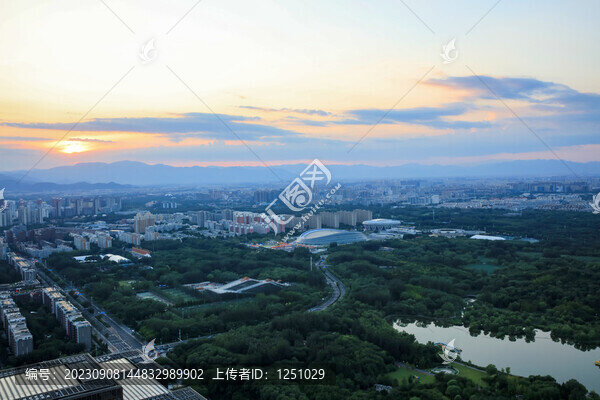 北京西山風光