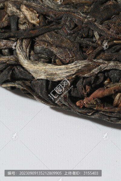 普洱生茶條索特寫(xiě)