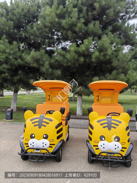 公園內(nèi)部觀光車(chē)