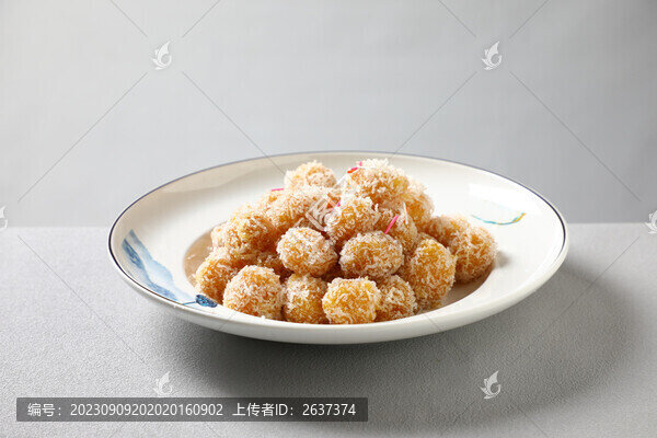 雪花紅薯