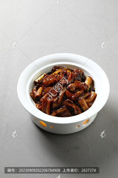 蔥燒牛蹄筋