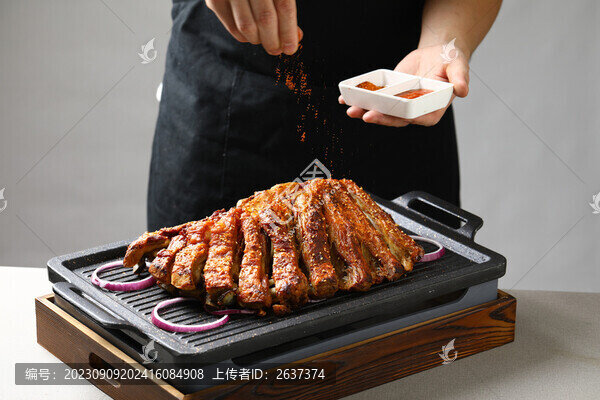 烤羊排