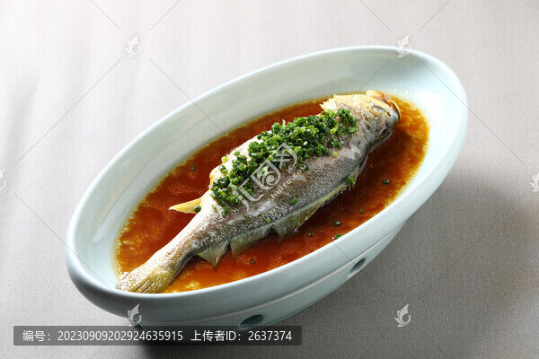 蒸黃魚
