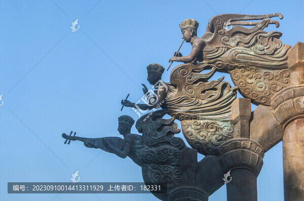 泉州飛天雕塑