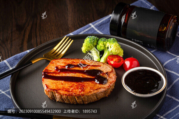 照燒汁牛排