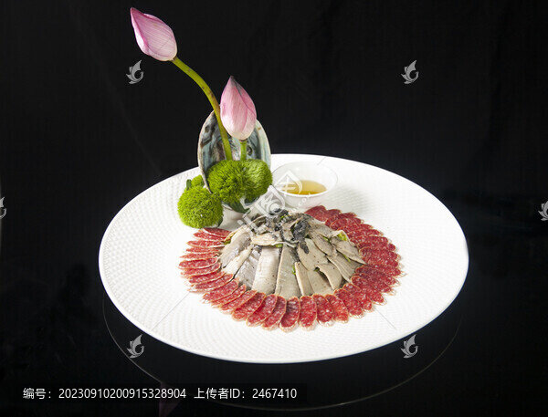 黑金鮑魚片薩拉米