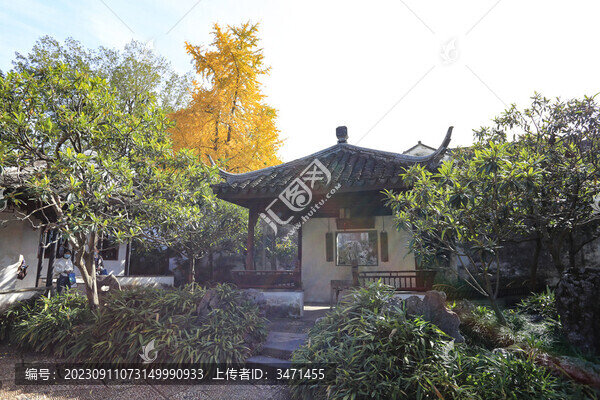 拙政園秋景