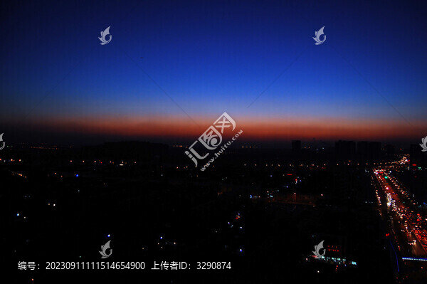 美麗的城市夜景