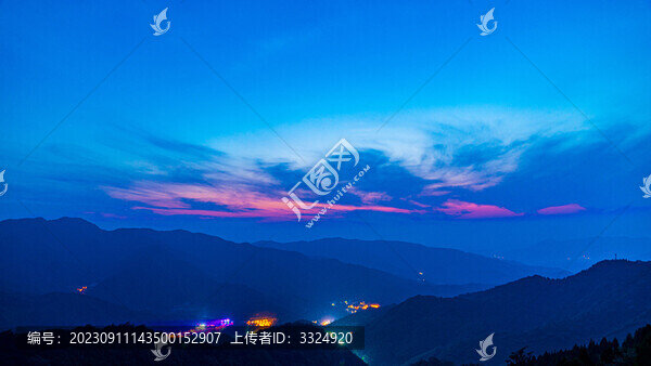 七星臺晚霞