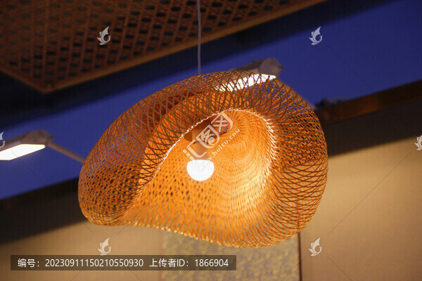竹子燈具